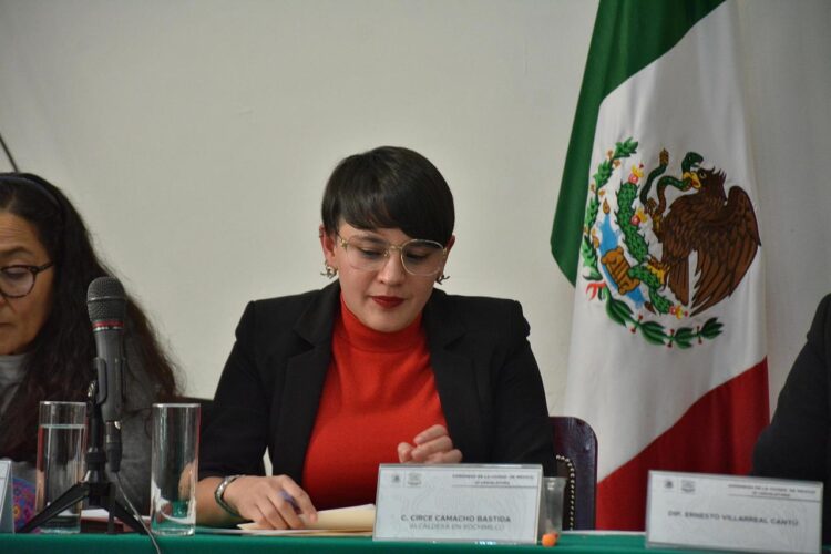 Circe Camacho solicita 19% de aumento para Xochimilco