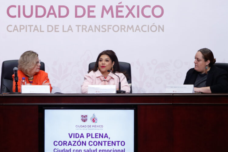 Presenta Brugada programa «Vida plena, corazón contento», busca prevenir suicidios