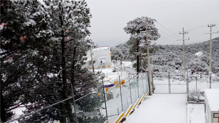 ¡Nevó en el Edomex! Paisajes de invierno llegan al Nevado de Toluca