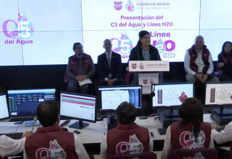 “Agua Clara” para la Ciudad, lanza Brugada línea ‘H2O” y el ‘C5 del Agua’