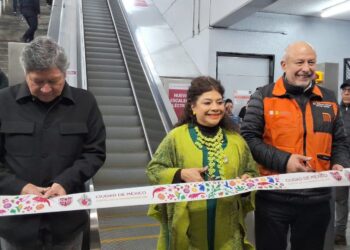 Brugada cumple compromiso con usuarios del Metro