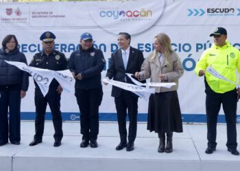 Coyoacán redobla esfuerzos para eliminar puntos de inseguridad con dispositivos de chatarrización