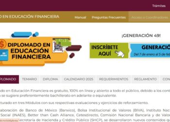 CONDUSEF lanza Diplomado en Educación Financiera: Inscripciones abiertas