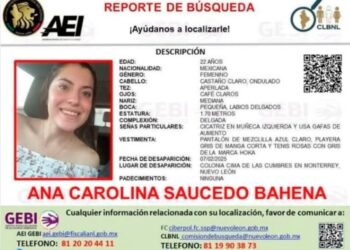 Ana Carolina es hallada sin vida, luego de tres días de desaparecida