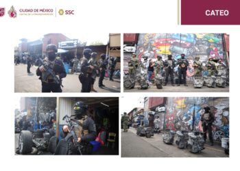 Aseguran 85 toneladas de autopartes en la GAM