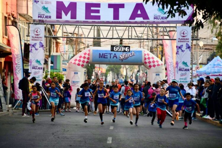 Tláhuac convoca a la gran carrera «Tan fuerte como una mujer»