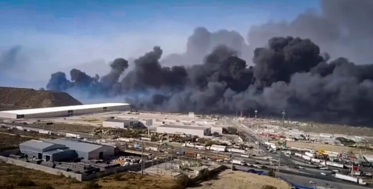 Ola de incendios azota Monterrey y su zona metropolitana