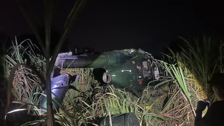 Caída de helicóptero en Veracruz: empresario sobrevive