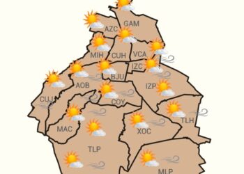 Alerta amarilla por temperaturas altas en la CDMX