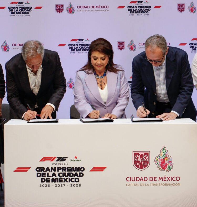 La F1 tres años más en la CDMX
