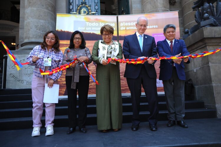 «Un mundo libre de armas nucleares», muestra presentada en el Congreso CDMX