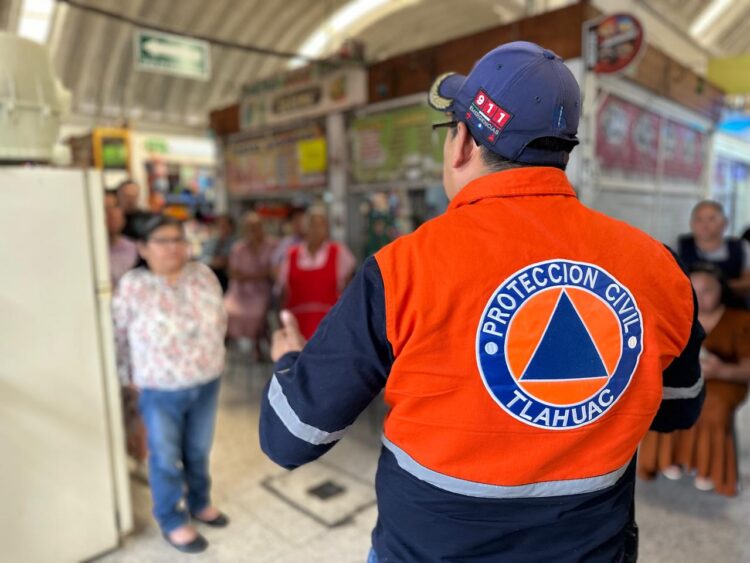 Implementan protocolos de revisión en Mercados Públicos de Tláhuac