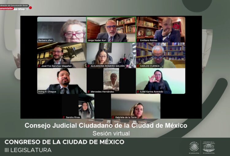 Consejo Judicial Ciudadano concluye sus trabajos en Congreso CDMX 