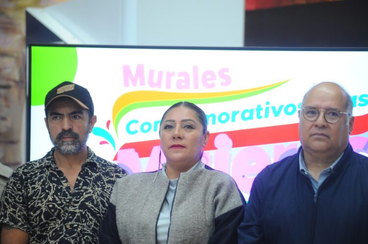 Celebra Congreso CDMX ‘tiempo de mujeres’ con murales 