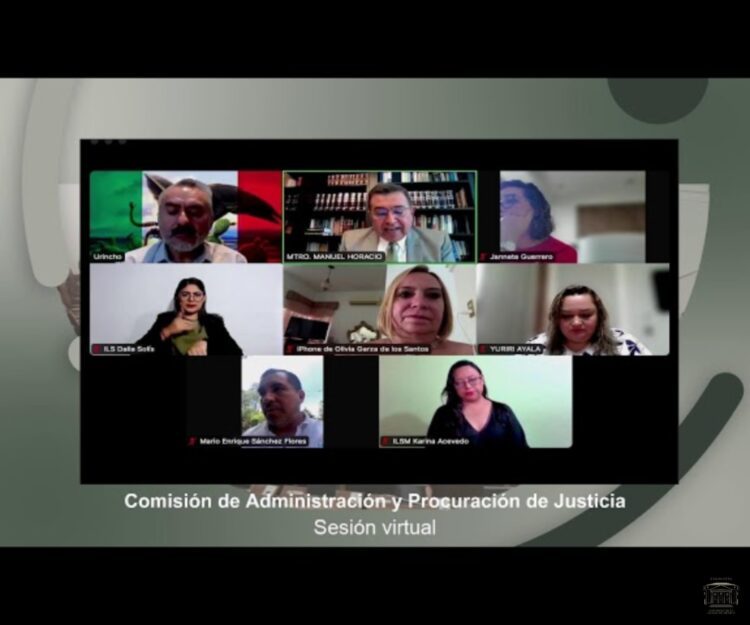 Congreso local entrevista a magistrados del Poder Judicial de la Ciudad de México