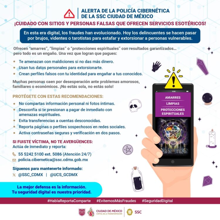 Cuidado con los sitios falsos esotéricos