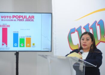 Xóchitl Bravo reconoce participación en elección Judicial