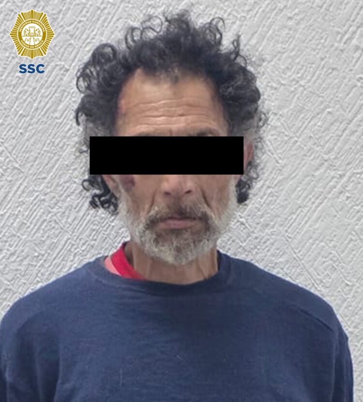 Capturan a sujeto responsable de la muerte de una señora de la tercera edad en la GAM