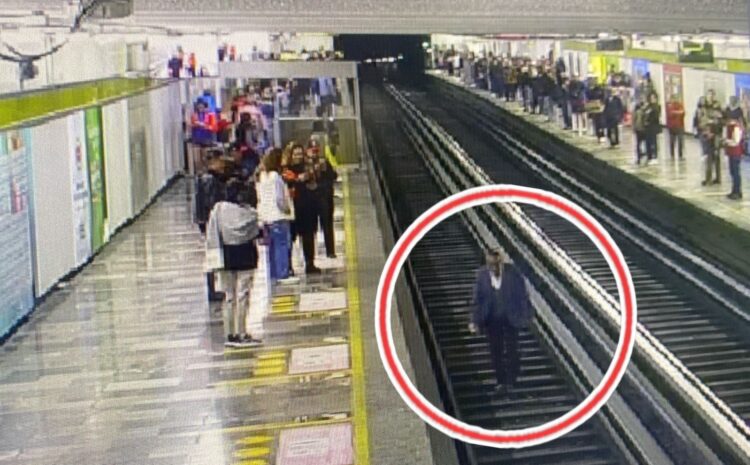 El Metro pide a usuarios no tirar objetos a las vías