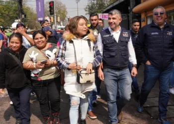 Tabe solapa comercio informal en Miguel Hidalgo