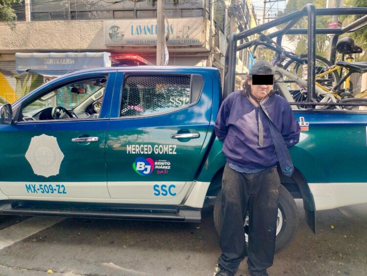 Limpia de franeleros en la Benito Juárez