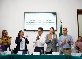 Renueva Congreso capitalino liderazgo de la JUCOPO