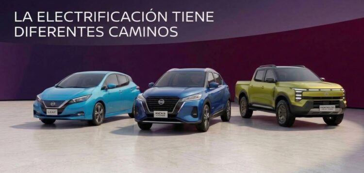 ¿Auto eléctrico o híbrido? Nissan apuesta por tres tecnologías