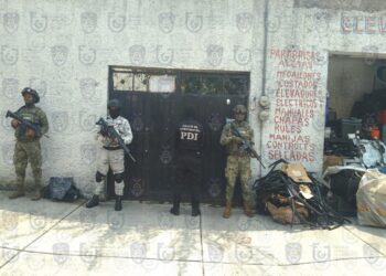 Aseguran 408 toneladas de autopartes robadas en el corazón de la CDMX