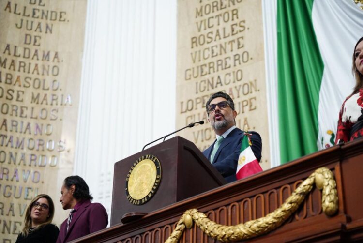 Asume Sesma la Mesa Directiva del Congreso CDMX