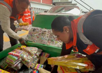 Metro y SSC refuerzan operativo contra pirotecnia