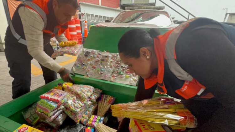 Metro y SSC refuerzan operativo contra pirotecnia