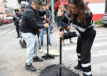 Bachéale alcanza los 10 mil baches tapados