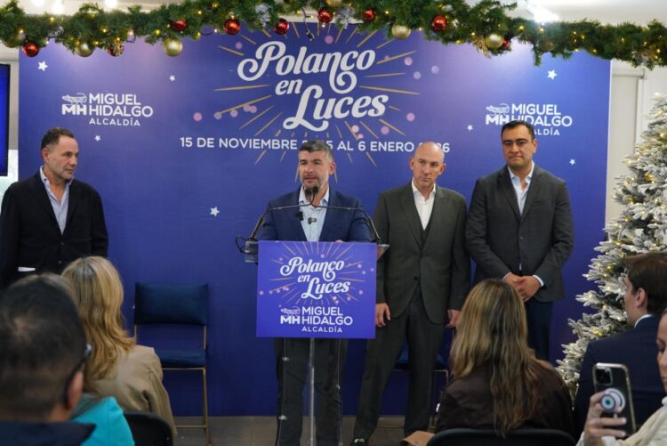 “Polanco en Luces” encenderá el espíritu navideño desde el 15 de noviembre