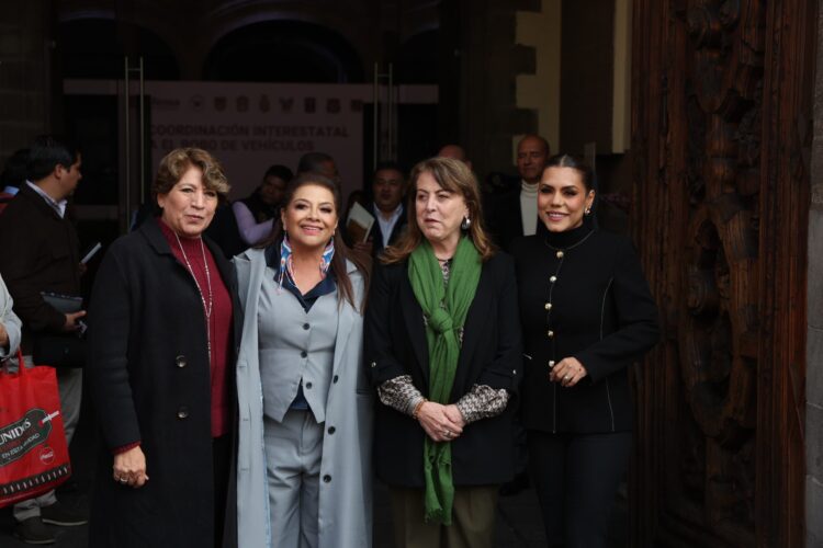 CDMX y estados del centro del país anuncian frente interestatal contra el robo de vehículos y la extorsión