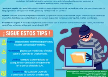 Alertan por fraude que suplanta al SAT en CDMX