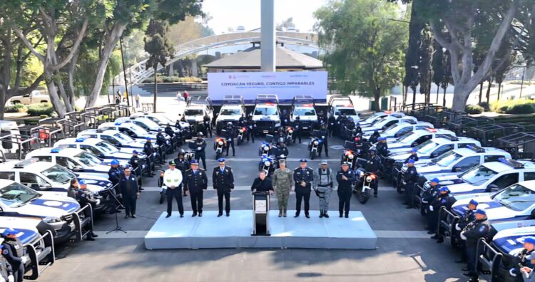 Coyoacán refuerza seguridad con nuevas unidades en toda la demarcación