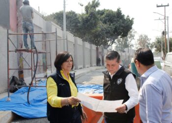 RECUPERA COYOACÁN VALOR HISTÓRICO DE BARDA PERIMETRAL DEL COLOSO DE SANTA ÚRSULA