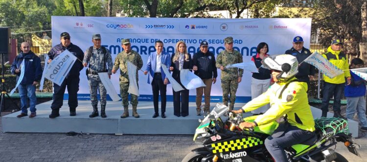 Coyoacán refuerza seguridad en Semana Santa con operativo y coordinación institucional