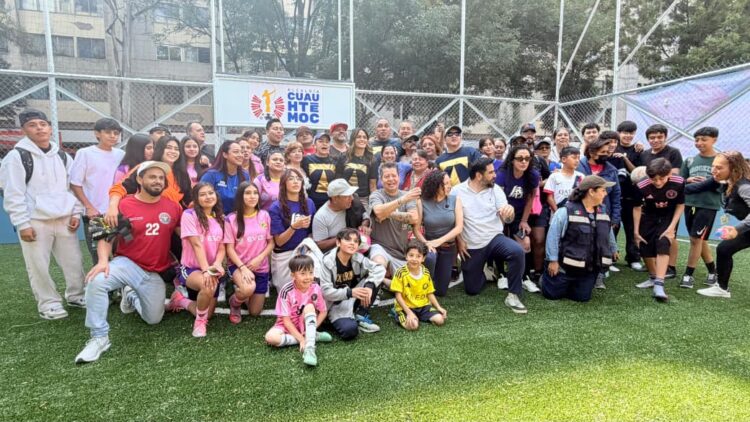Tlatelolco estrena canchas rehabilitadas; Cuauhtémoc acelera rescate urbano