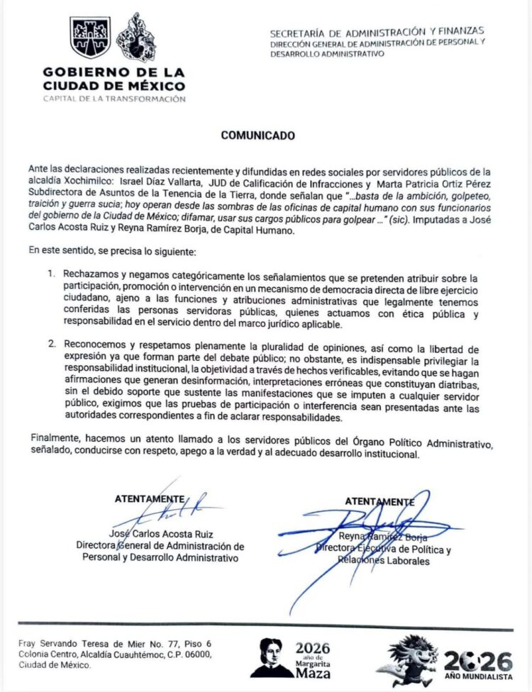 Gobierno CDMX respalda a José Carlos Acosta y desmiente acusaciones