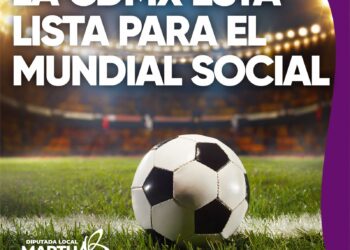 Morena apuesta por llevar el Mundial 2026 a las calles de CDMX