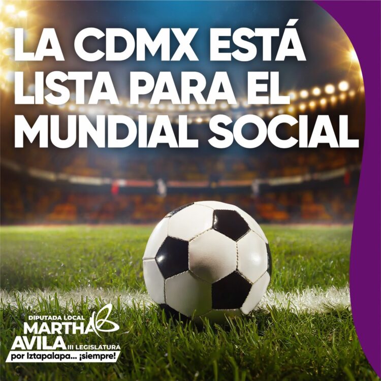 Morena apuesta por llevar el Mundial 2026 a las calles de CDMX