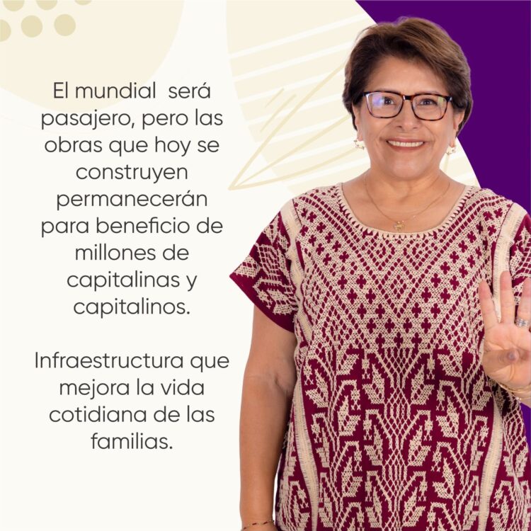 Martha Ávila: El Mundial debe beneficiar a los barrios