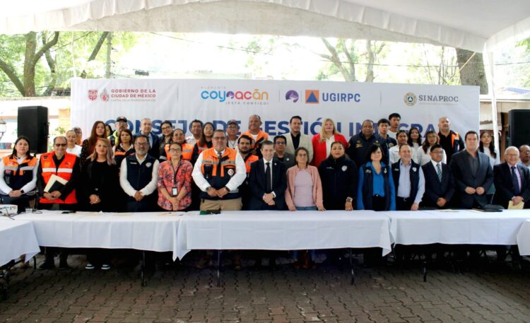 Coyoacán fortalece la prevención y la coordinación en materia de Protección Civil