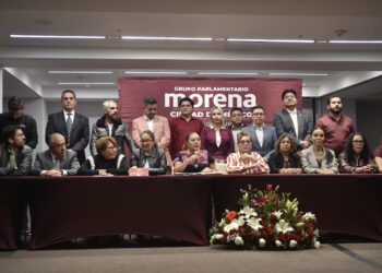 Morena marca territorio en el Congreso CDMX