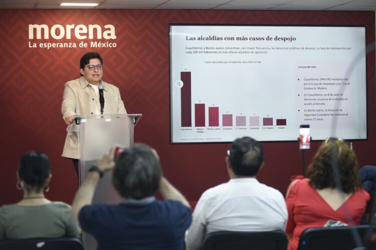 Morena liga al PAN con despojos y revive caso del Cártel Inmobiliario