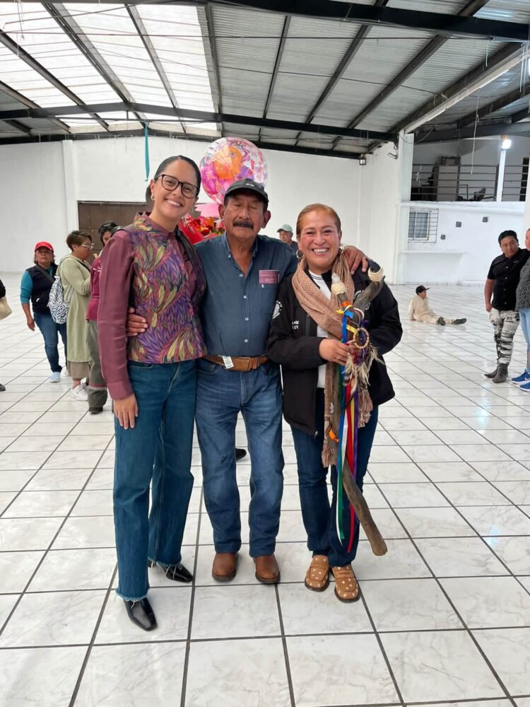 Paulina Pérez pone la defensa del territorio en el centro de Topilejo