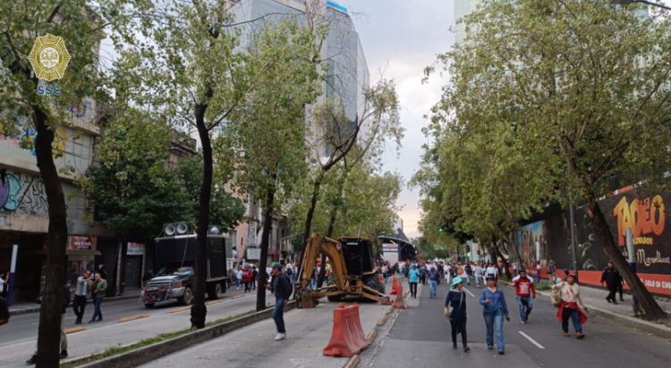 Evita estos tramos cerrados en CDMX por marcha de trabajadores del IMSS 
