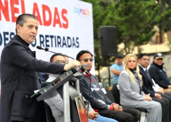 Se retiran 100 toneladas de cableado en desuso en Coyoacán