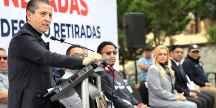 Se retiran 100 toneladas de cableado en desuso en Coyoacán